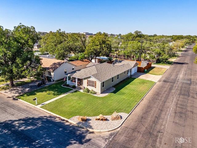 1601 S Jackson St, San Angelo, TX 76903 - aerial view of property and surrounding area