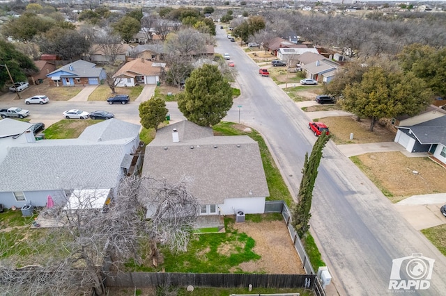 birds eye view of property featuring a residential view