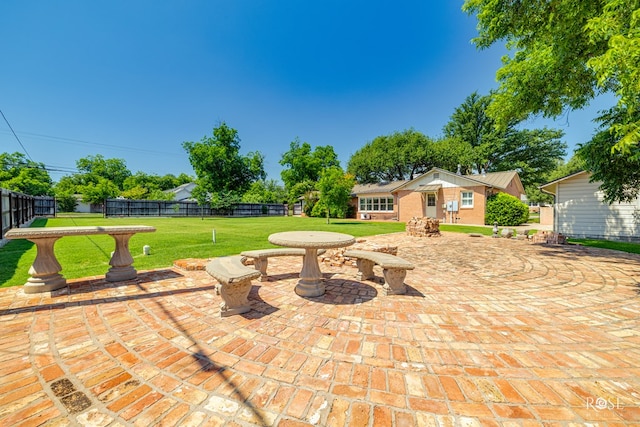 1322 S Monroe St, San Angelo, TX 76901 - view of patio