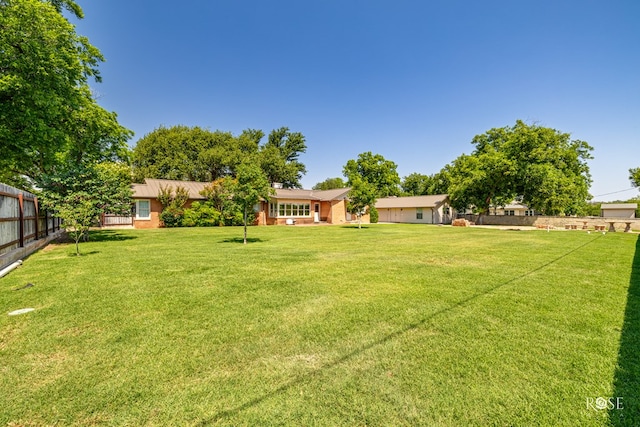1322 S Monroe St, San Angelo, TX 76901 - view of yard
