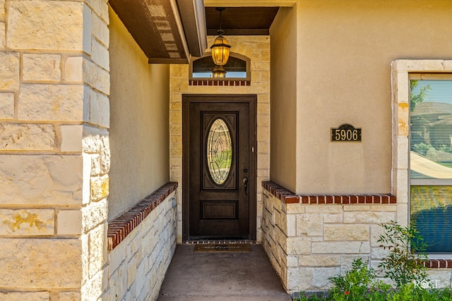 view of property entrance