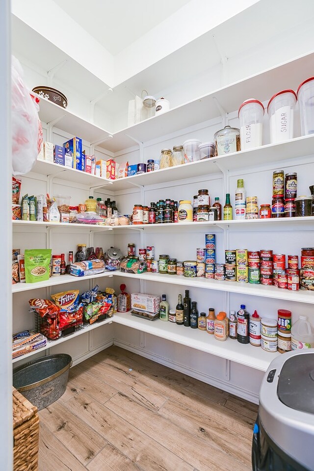 view of pantry