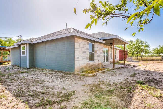 view of property exterior