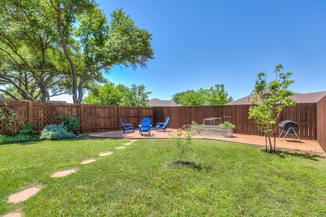 4929 Bermuda Dr, San Angelo, TX 76904 - view of yard with a patio