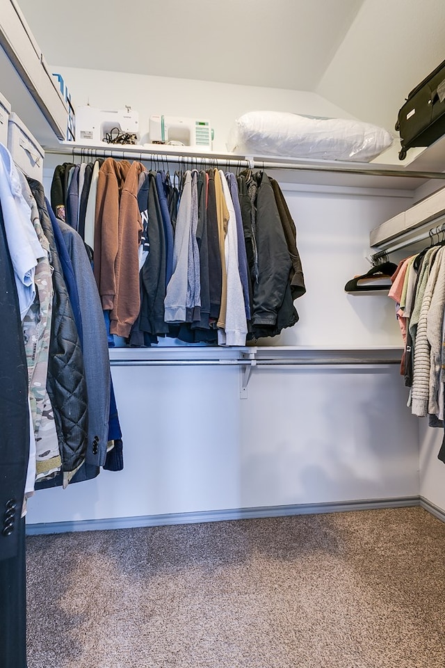 2873 Joshua St, San Angelo, TX 76905 - walk in closet featuring carpet floors