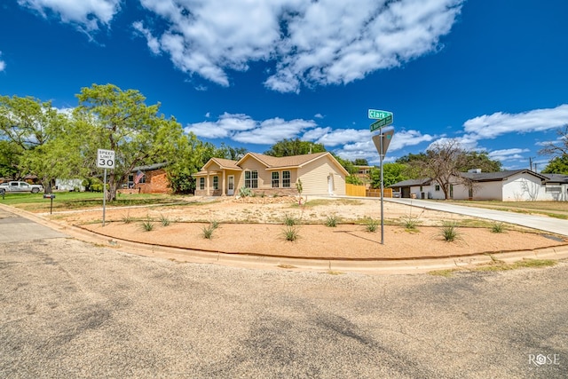 view of ranch-style house