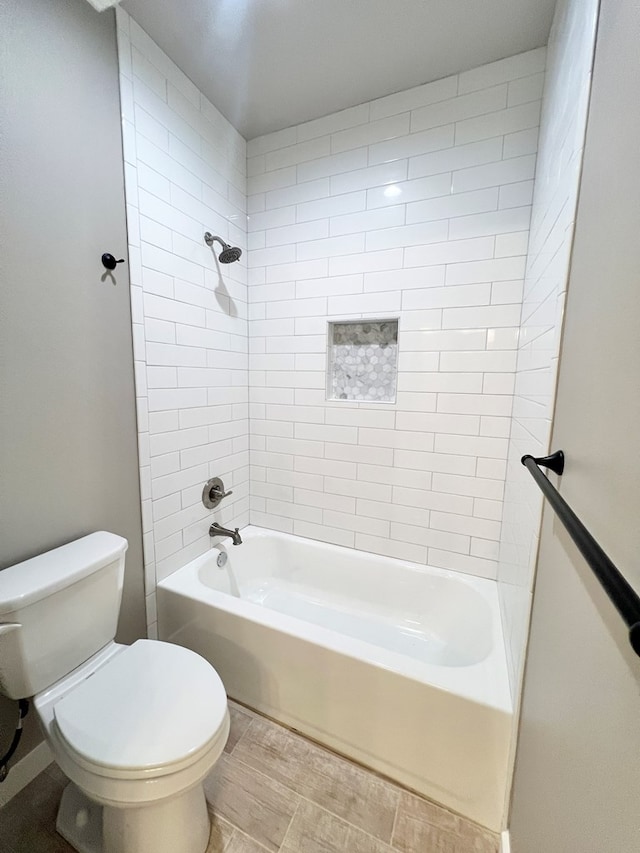 3962 Ruth Ln, San Angelo, TX 76904 - full bath with toilet and bathing tub / shower combination