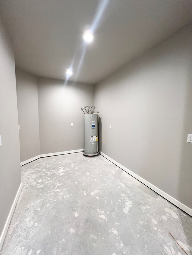 3962 Ruth Ln, San Angelo, TX 76904 - finished basement with electric water heater and baseboards