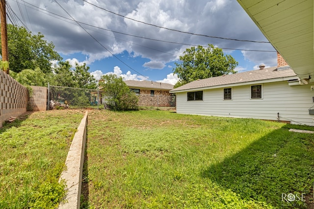 2109 Dartmouth Dr, San Angelo, TX 76904 - view of yard