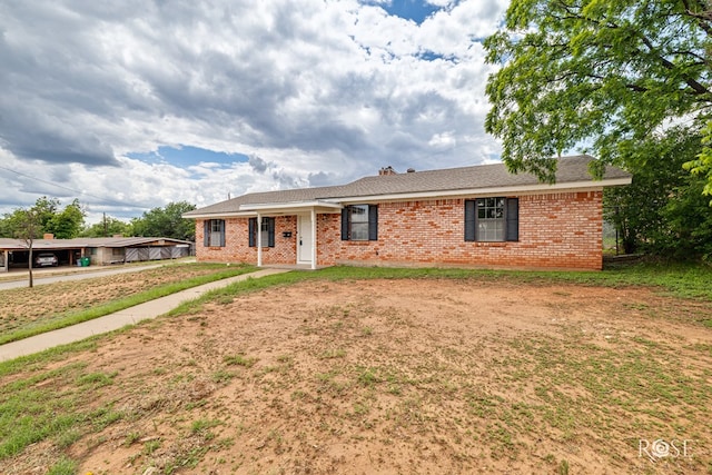 2109 Dartmouth Dr, San Angelo, TX 76904 - single story home featuring brick siding and a front lawn