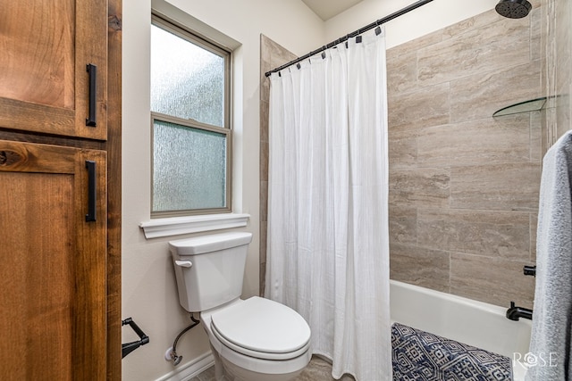 5034 Scarlet Oak Ln, San Angelo, TX 76904 - bathroom with shower / tub combo and toilet