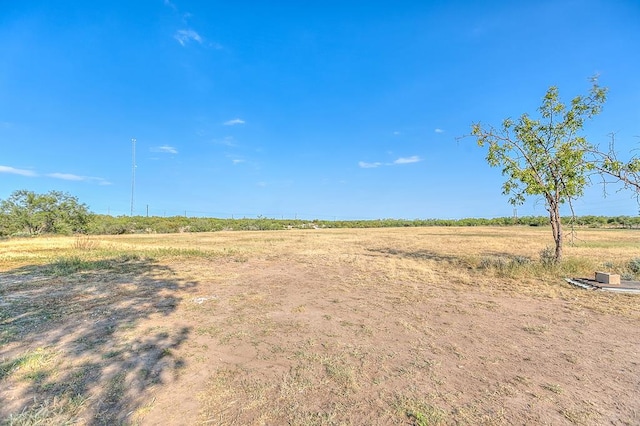 exterior space featuring a rural view