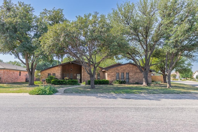 view of ranch-style home