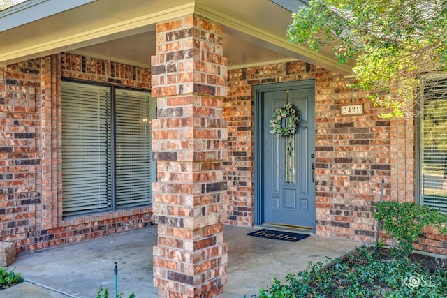 3421 Clearview Dr, San Angelo, TX 76904 - entrance to property with brick siding
