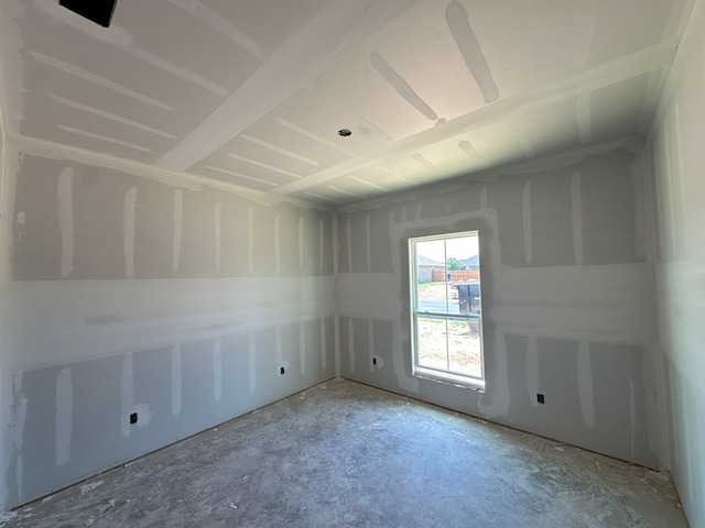 3622 Silver Spur Dr, San Angelo, TX 76904 - spare room with unfinished concrete flooring