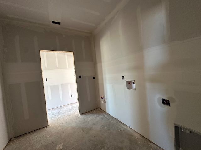 3622 Silver Spur Dr, San Angelo, TX 76904 - laundry area with hookup for a washing machine