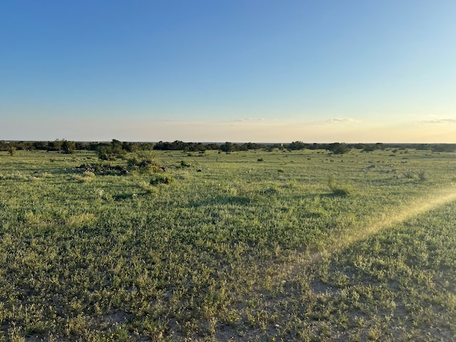 view of landscape with a rural view