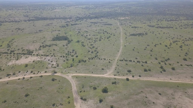 drone / aerial view featuring a rural view