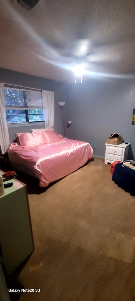 bedroom featuring carpet floors