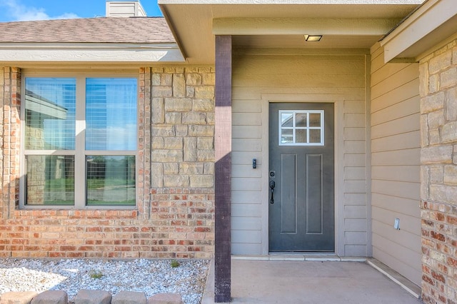 view of property entrance