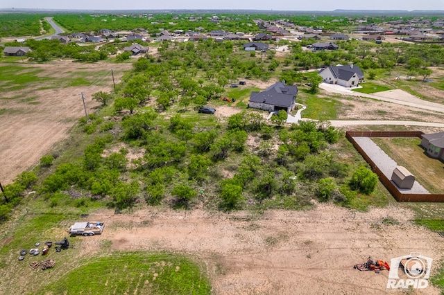 birds eye view of property featuring a residential view