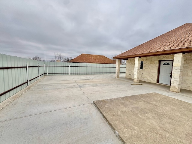 view of patio