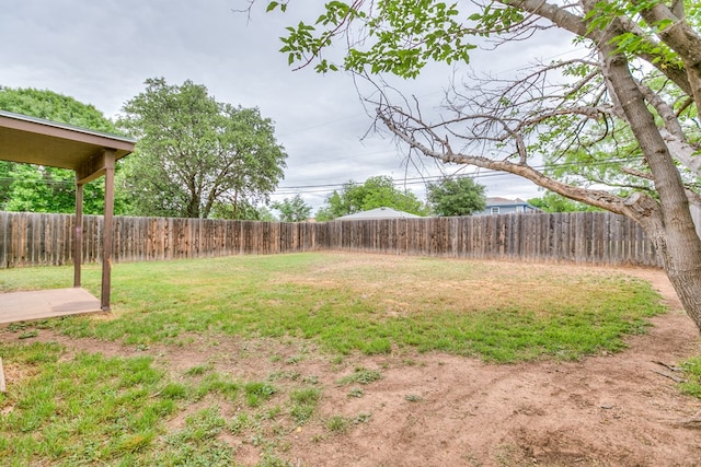 1826 High Butte Dr, San Angelo, TX 76905 - view of yard