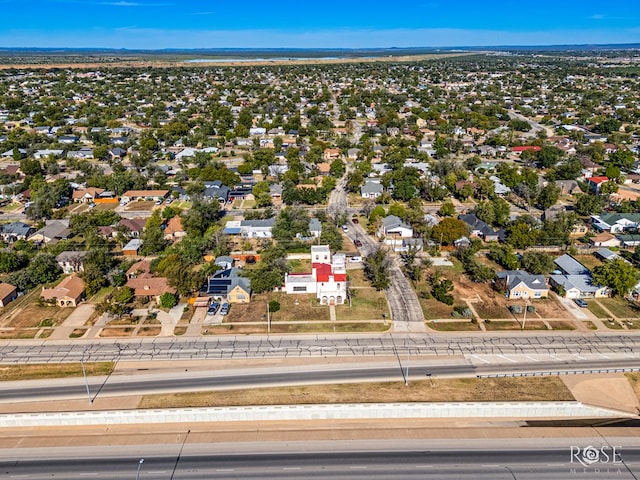 2318 Dallas St, San Angelo, TX 76901 - birds eye view of property with a residential view
