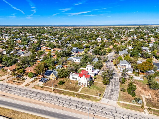 2318 Dallas St, San Angelo, TX 76901 - drone / aerial view with a residential view