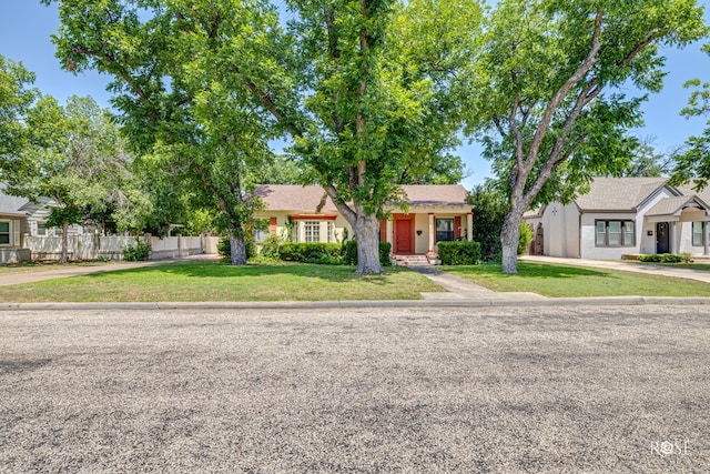 1510 Shafter St, San Angelo, TX 76901 - view of front of home featuring stucco siding