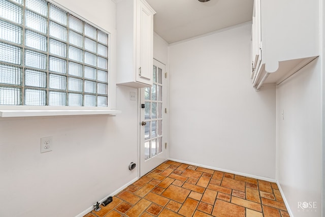 1510 Shafter St, San Angelo, TX 76901 - unfurnished room with baseboards and stone finish floors