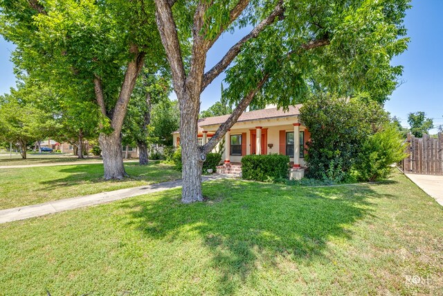 1510 Shafter St, San Angelo, TX 76901 - view of front of house featuring a porch