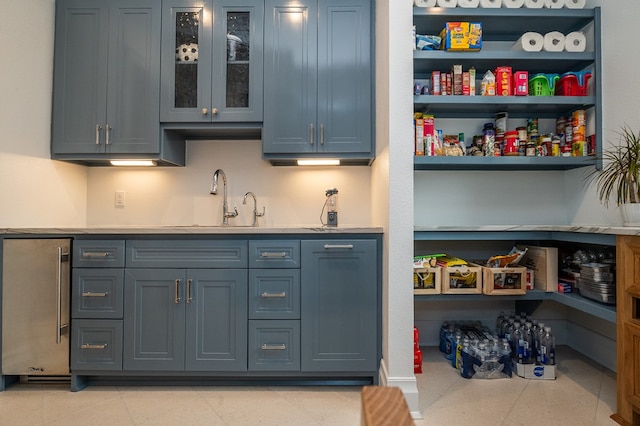 pantry with sink