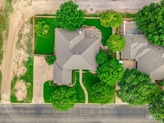 5531 Woodbine Ln, San Angelo, TX 76904 - aerial view of property and surrounding area