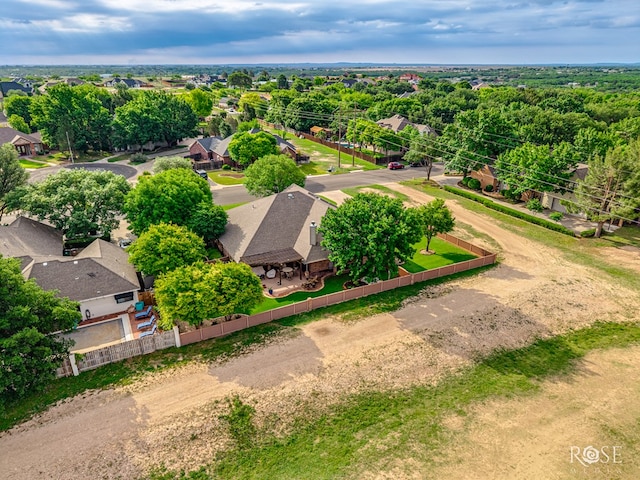 5531 Woodbine Ln, San Angelo, TX 76904 - aerial perspective of suburban area