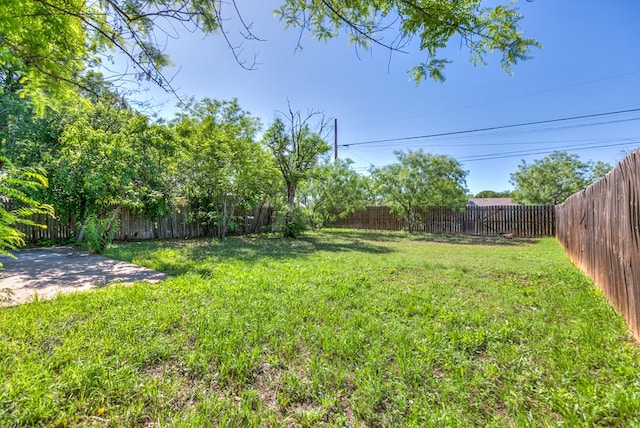 2818 Abilene St, San Angelo, TX 76901 - view of yard