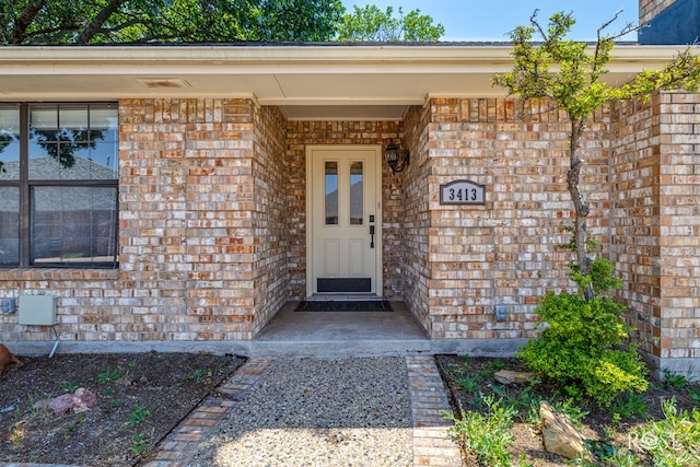 3413 Sequoia Cir, San Angelo, TX 76904 - property entrance featuring brick siding