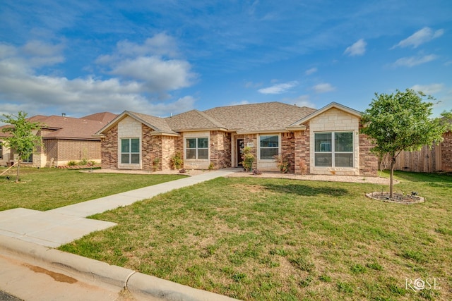 5033 Scarlet Oak Ln, San Angelo, TX 76904 - ranch-style home featuring brick siding and roof with shingles
