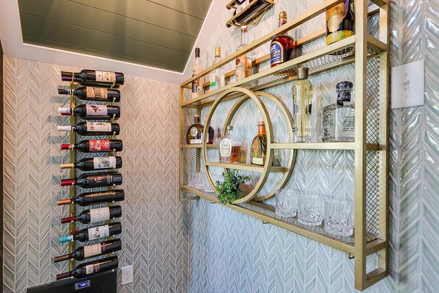 2334 Fishermans Rd, San Angelo, TX 76904 - wine cellar with vaulted ceiling