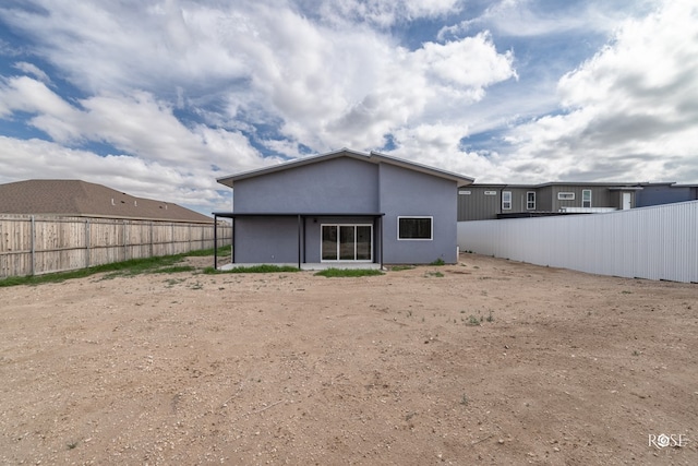 view of rear view of house