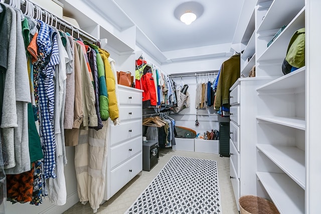 view of spacious closet