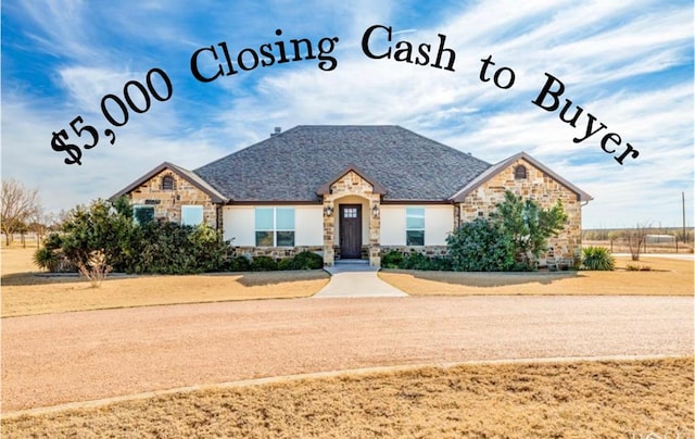 705 Ratliff Rd, Wall, TX 76904 - view of front of home featuring stone siding