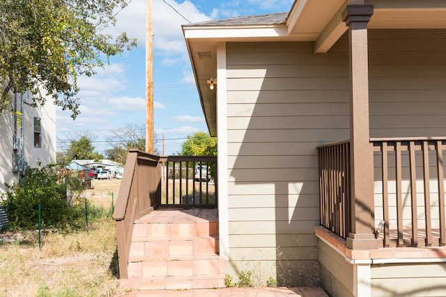 view of home's exterior