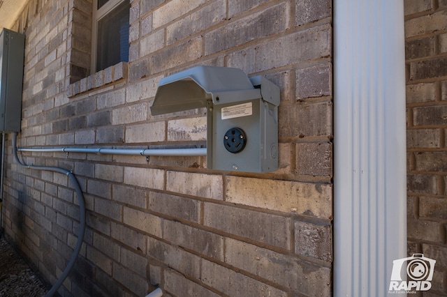 details with brick siding