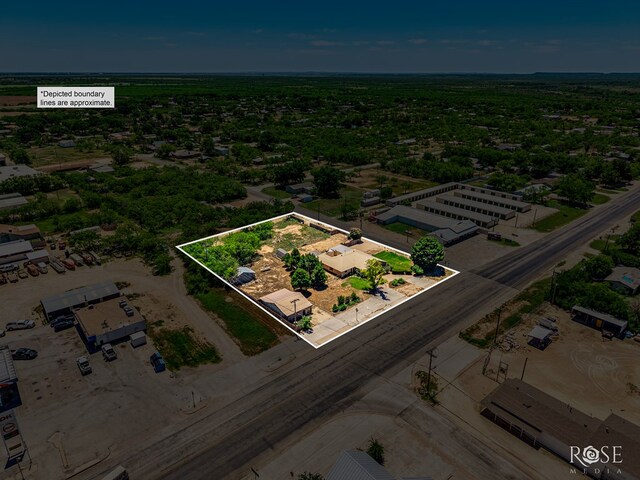 8126 N Fm 2288, San Angelo, TX 76901 - aerial view of property's location featuring property parcel outlined