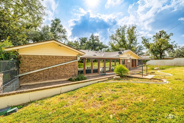 111 Manor St, Sonora, TX 76950 - back of property featuring brick siding