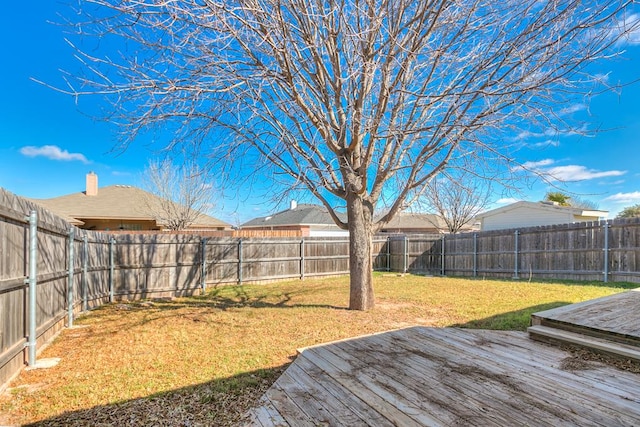3622 Dominion Rdg, San Angelo, TX 76904 - view of yard with a deck