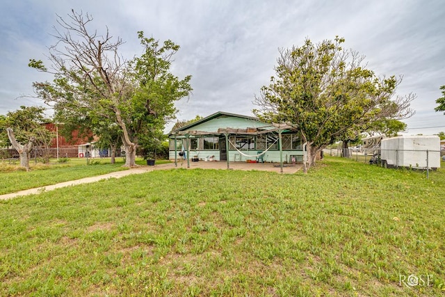 1714 Shady Point Circle Dr, San Angelo, TX 76904 - view of yard with a patio area