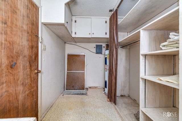 1714 Shady Point Circle Dr, San Angelo, TX 76904 - storage area with water heater and electric panel