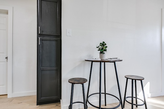 room details with wood-type flooring